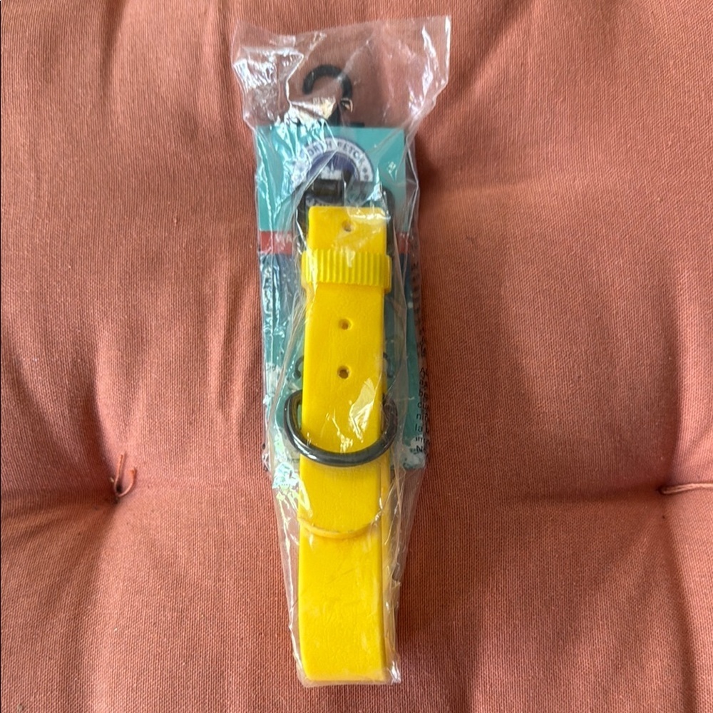Bright Yellow Dog Collar